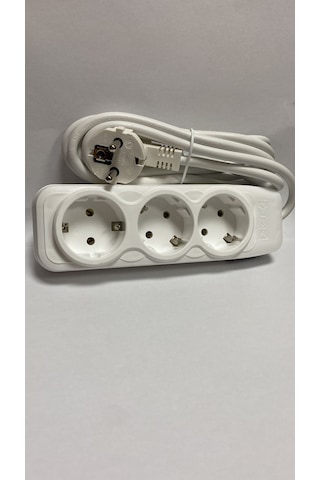 Far Elektrik 3'lü 5 Metre Grup Priz