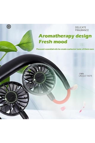 Torima F-04 Eller Serbest Boyuna Asılabilir Şarjlı 3 Kademeli Vantilatör Klima Soğutucu Fan Pembe