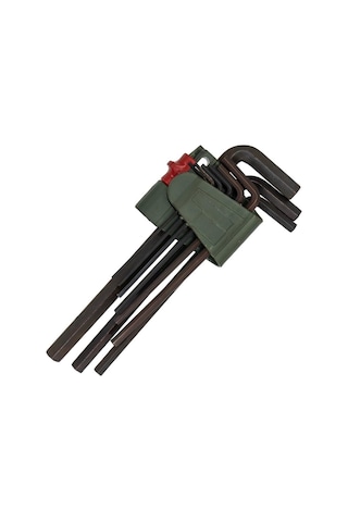 Master 530281 Uzun L Tipi Allen Anahtar Takımı 9 Parça