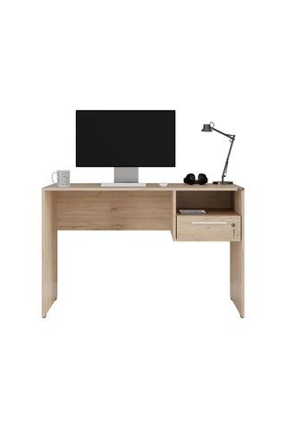 Concept Kilitli Çekmeceli Çalışma Masası - Florida Meşe 120x75x60 Cm Diğer