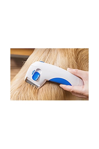 Fırça & Tarak Flea Doctor Pet Hayvanlar İçin Haşere Öldürücü Pilli Pire Tarağı