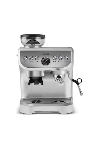 Karaca Coffee Art 2 L Barista Öğütücü + Süt Köpürtücü+ 15 Bar Basınçlı Espresso Kahve Makinesi