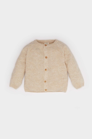 Defacto Erkek Bebek Bisiklet Yaka Düğmeli Hırka A3833a525aubg155 Bej