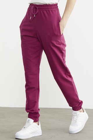 Jogger Eşofman Altı - Fuşya 001