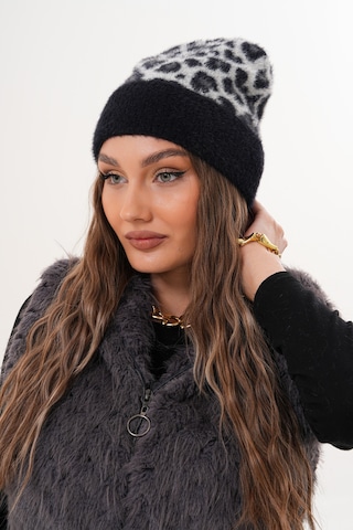 Ritagarcia Premium Soft Lepar Bere Siyah-beyaz Leopar