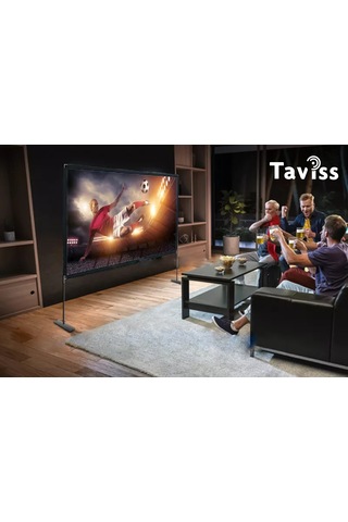 STANDLI AÇIK ALAN PROJEKSİYON PERDESİ