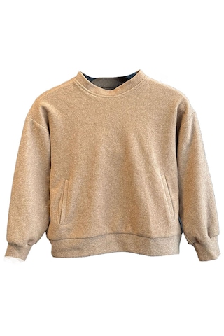 Soultextile Çocuk Sweatshirt Açık Kahverengi