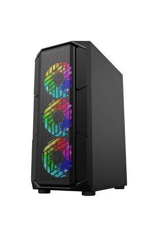 Xaser XSR525 i5-12400F 32 GB 1 TB M.2 NVMe SSD 8 GB RX580 24" Free Dos Masaüstü Oyuncu Bilgisayarı