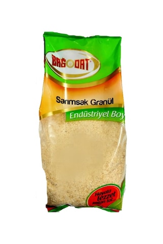 Bağdat Endüstriyel Boy Granül Sarımsak 1 KG