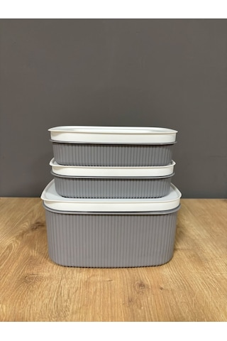 Favora 3 Parça Organizer Gri