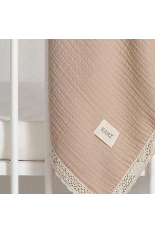 Kanz 4 Kat Kopanaki Müslin Pike Knz-017 Bej Bej