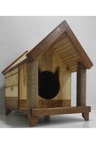 Kedi Evi Kedi Yuvası Iç Mekan Evcil Hayvan Kulubesi
