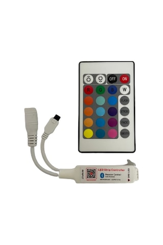 Doraled Tuya Destekli Bluetooth Kontrollü RGB Şerit Led Kontrol Cihazı 5-24V