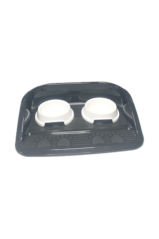 Plastart Siperli Mama Kabı 300 ML + 300 ML