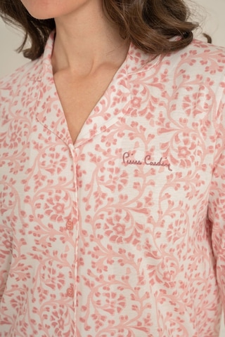 Pierre Cardin Kadın Flowers Pembe Gömlek Pijama Takımı Pc9271-s-v2 Pc9271-s-v2