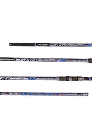 Ryuji Alpha Fuji 420cm 100-250gr Hybrid 3 Parça Surf Olta Kamışı