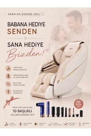 Voıt Zero Gravıty Masaj Koltuğu/n Kumandalı-bluetoothlu