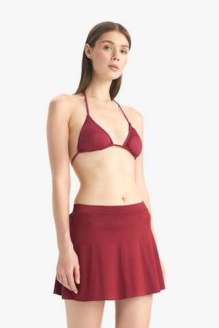 Defacto Etekli Deniz Şortu-fall İn Love Z0670az25smbr285 Bordo