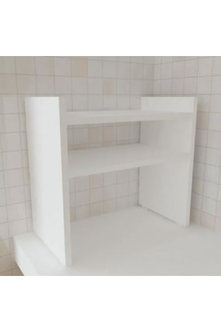 Mutfak Tezgah Üstü Mikrodalga Fırın Raf Dolap Düzenleyici