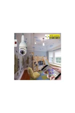 İronix Tp2 3mp İp Wifi Full Hd 8 Led Gece Görüşlü Hareketli Ampul Kamera