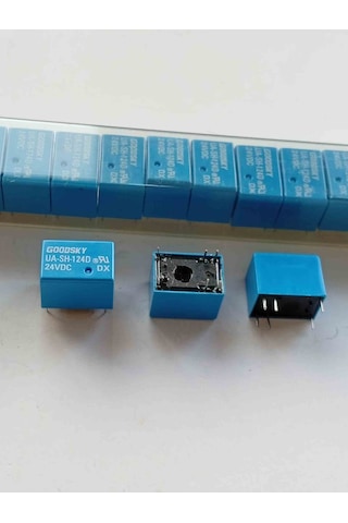 Ua-sh 124d 24v 3a 1c 6pın Goodsky Mini Röle 4 Adet