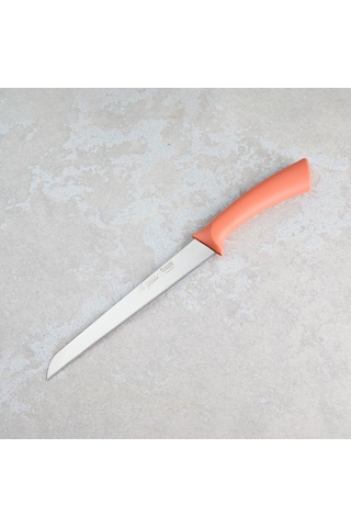 Aryıldız Mira Tırtıklı Ekmek Bıçağı Somon 17 Cm Renkli