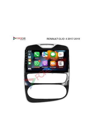 RENAULT CLİO 4 2017_2019 ANDROİD MULTİMEDYA 2_32 KABLOSUZ CARPLAY