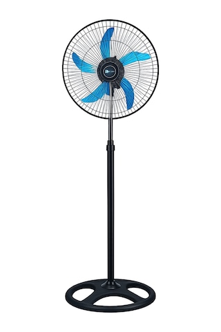 Hi-link 18 İnç Sanayi Tipi Vantilatör 5 Metal Kanatlı Ayaklı Fan 2 Yıl li