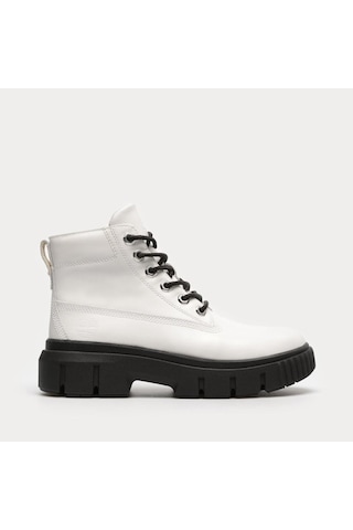 Timberland Greyfield Mıd Lace Up Boot Kadın Bot-31601 Beyaz