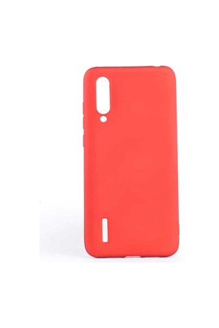 Xiaomi Mi 9 Lite Kılıf Zore Premier Silikon Kapak Kırmızı