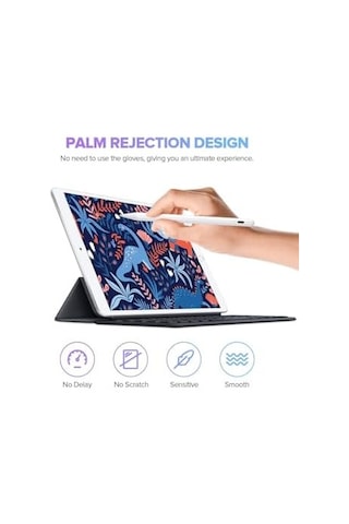 Fuchsia İpad 11 Nesil M3 A16 Cip 2025 11 İnç İle Uyumlu Avuç İçi Reddetmeli Dokunmatik Özel Yazı Çiz
