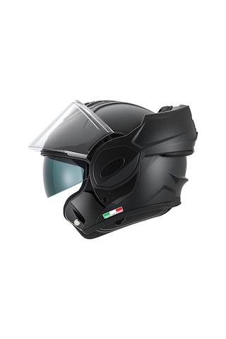 Sway Sw X600 Matt Black 180 Flip Up Kask Siyah