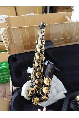 Sonor Xal1020 Siyah Mat Alto Saksafon Seti