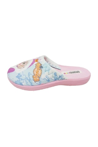 Gezer 13758 Temal Kumaş Kız Çocuk Halı Terlik 30-35 Pembe