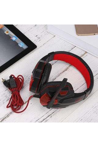 Tenfowee Usb Ve 3.5mm Bağlantılı Rgb Aydınlatmalı Oyun Kulaklığı - Mikrofonlu Pc/laptop İçin