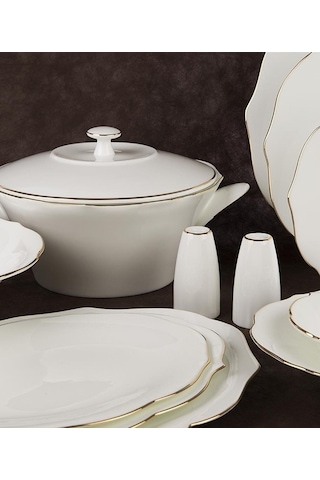 Mikasa Moor Bellini Gold Yemek Takımı 74 Parça 12 Kişilik