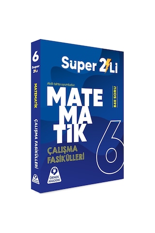 6. Sınıf Süper İkili Matematik Seti Örnek Akademi