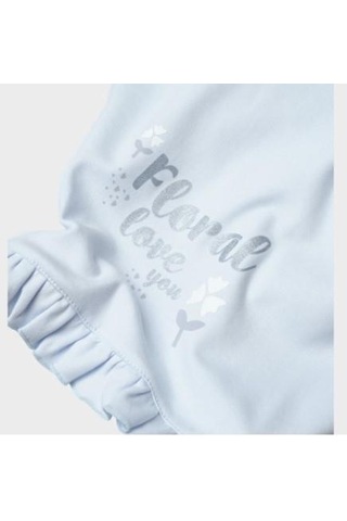 Bibaby Organik Battaniye Love Floral Ekru - Lila-11646 Lila