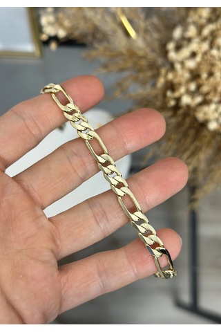 Xp Gold Marka Model Bileklik 19.5 Cm Altın