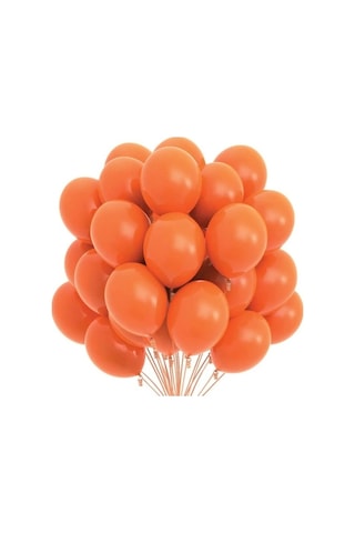 Pastel Balon Turuncu 10 Adet TURUNCU