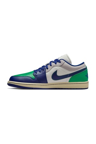 Air Jordan 1 Low 'deep Royal Blue' Erkek Basketbol Ayakkabısı 553558-147 Çok Renkli