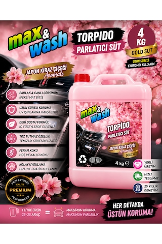 4 Kg Torpido Parlatıcı Süt Japon Kiraz Çiçeği Aromalı Gold Süt 0