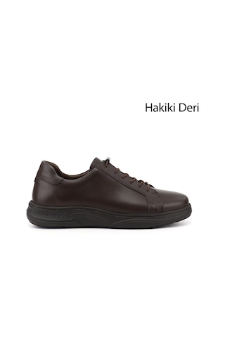 Gönderi(R) Gönderi R Erkek Kahverengi Bağcıklı Hakiki Deri Sneaker Ddma85142873