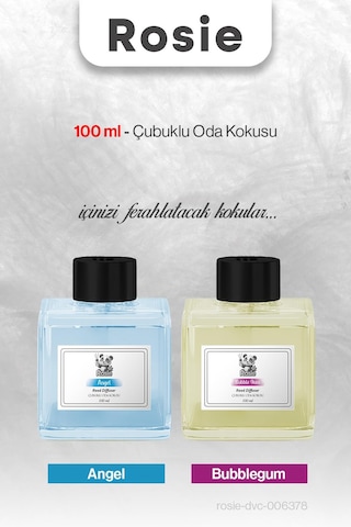 Rosıe Angel Ve Bubblegum 100 Ml Çubuklu Oda Kokusu Fresh