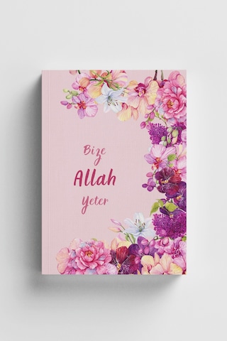 Bize Allah Yeter İslami Defter Ayet Ve Hadisli Çok Renkli
