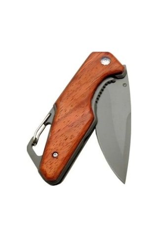 Gerber Kancalı Ahşap Çakı X27a 19 Cm Haki