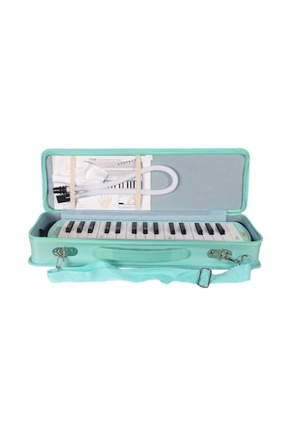 Lino 32 Tuşlu Çantalı Melodika Pastel Yeşil