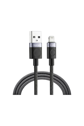Ven-dens Vd-dcm02 Premium Lightning Örgülü Hızlı Şarj Kablosu - 3 Metre