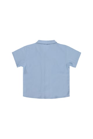 Civil Boys Basic Tatil Yaka 10-13 Yaş Gömlek - Mavi Soft İndigo