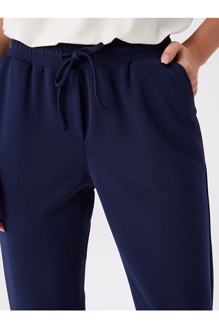 Faik Sönmez Comfort Fit Krep Örme Pantolon W27pnt002 Bw27pnt00220 Lacivert